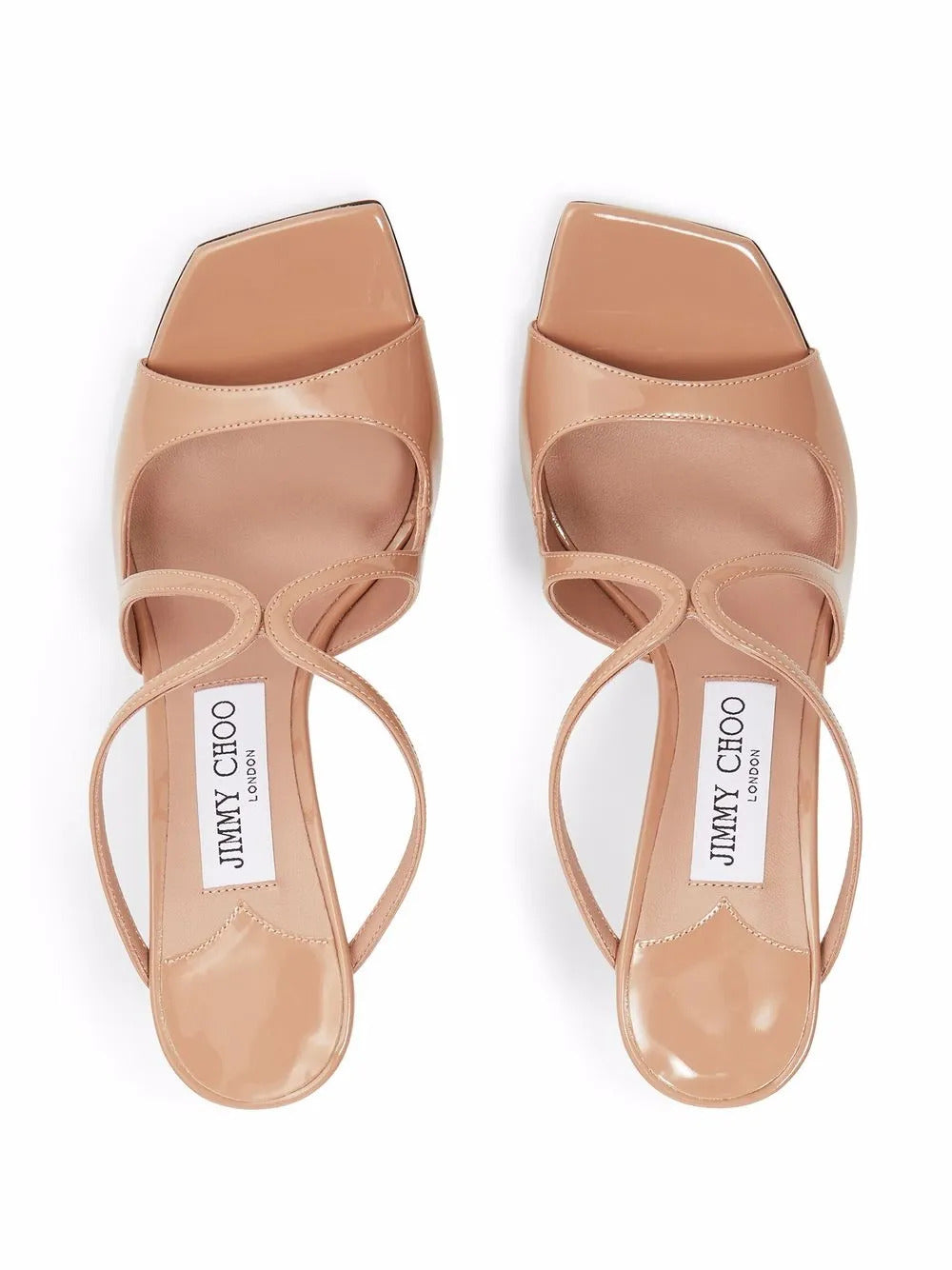 Mules Anise 95mm con dettagli cut-out