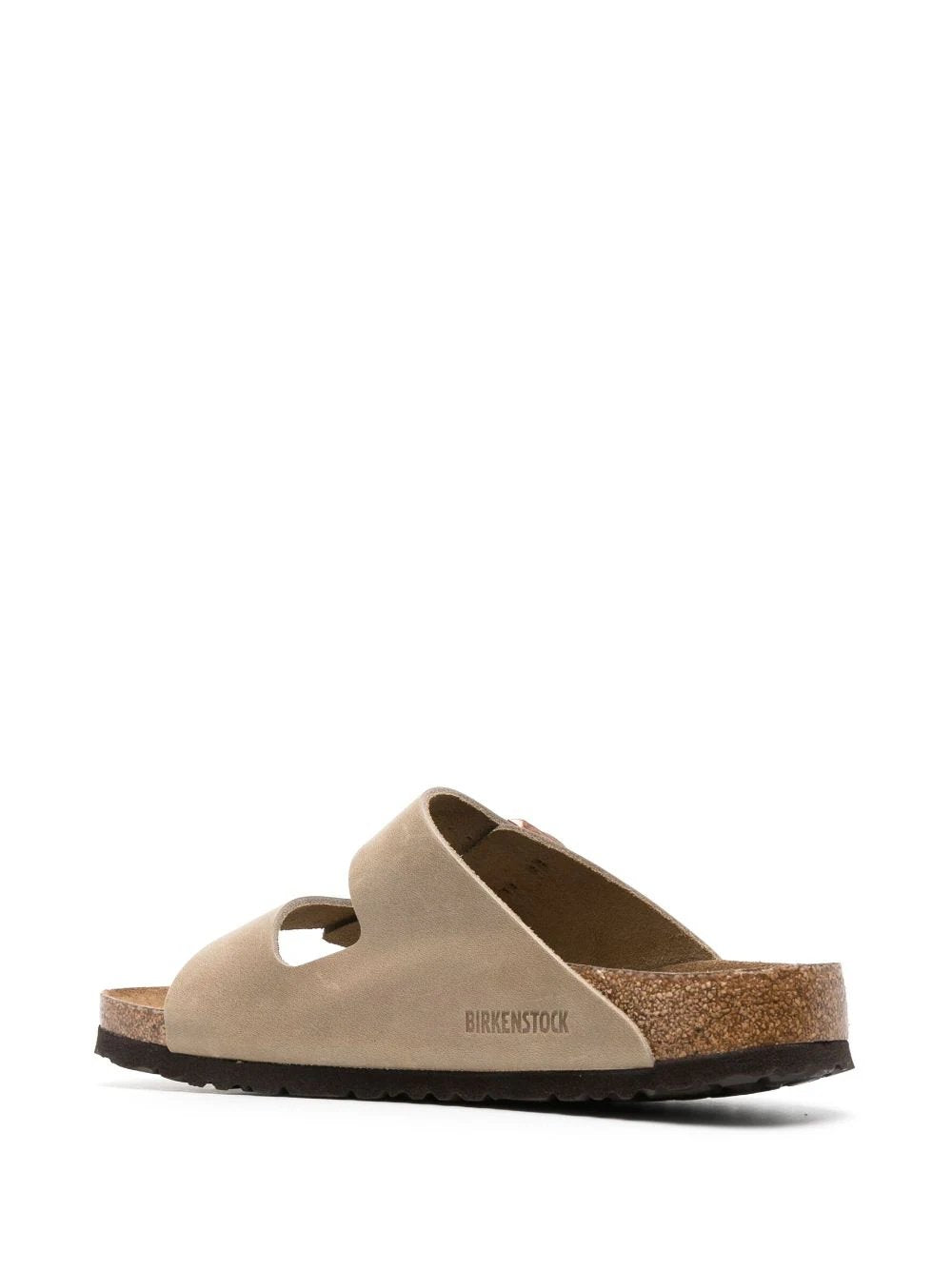 Sandali slides Arizona in pelle