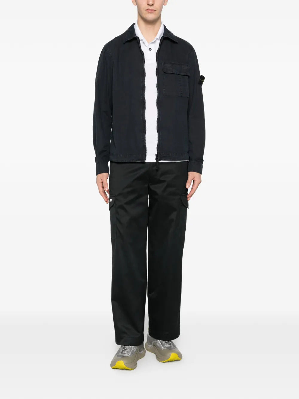 Giacca-camicia con zip