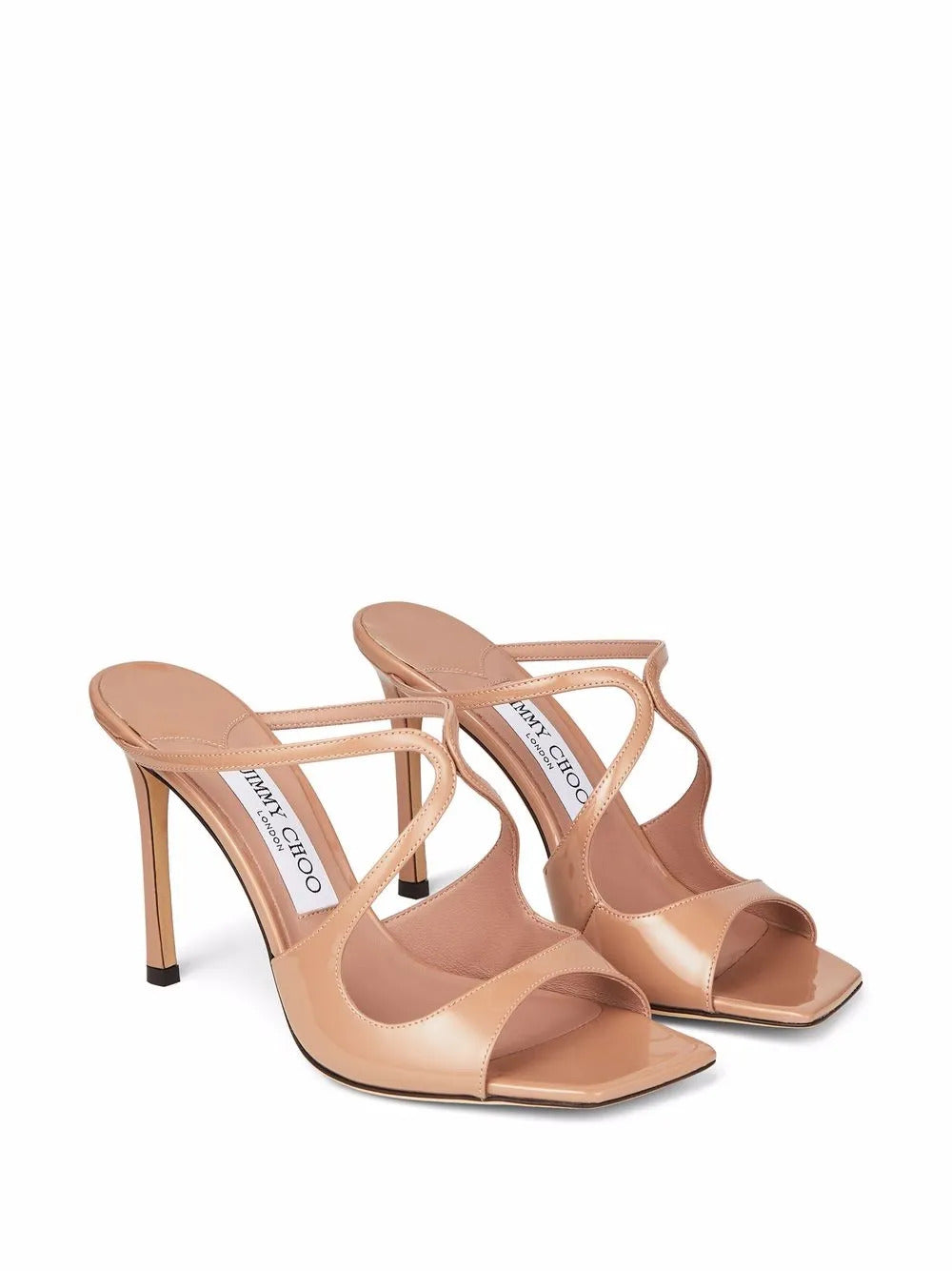 Mules Anise 95mm con dettagli cut-out