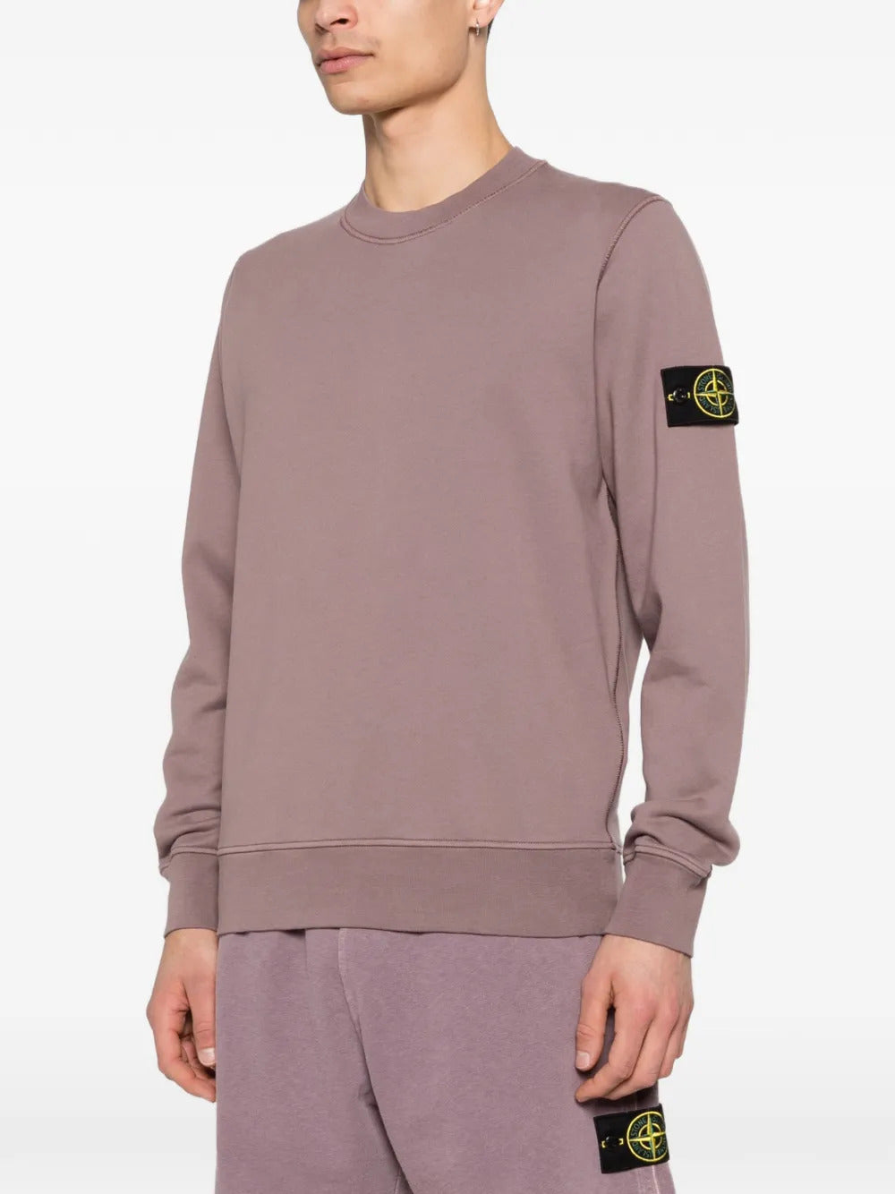 logo-patch sweatshirt