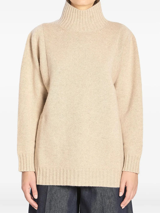 Maglione a collo alto