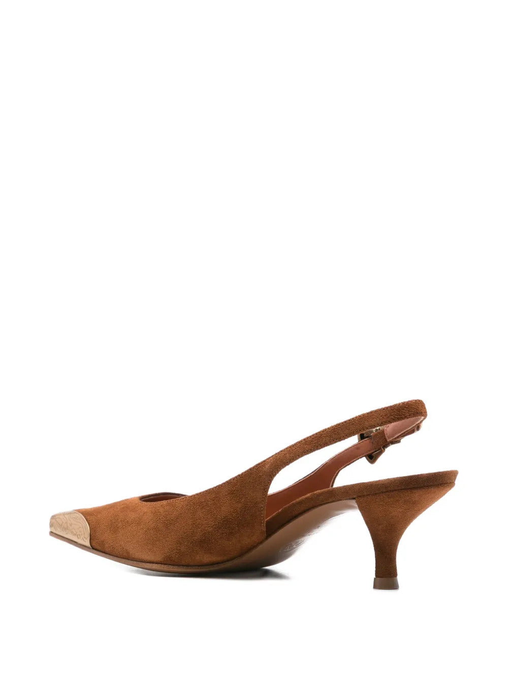 Teseo buckle detail chanel leather pumps