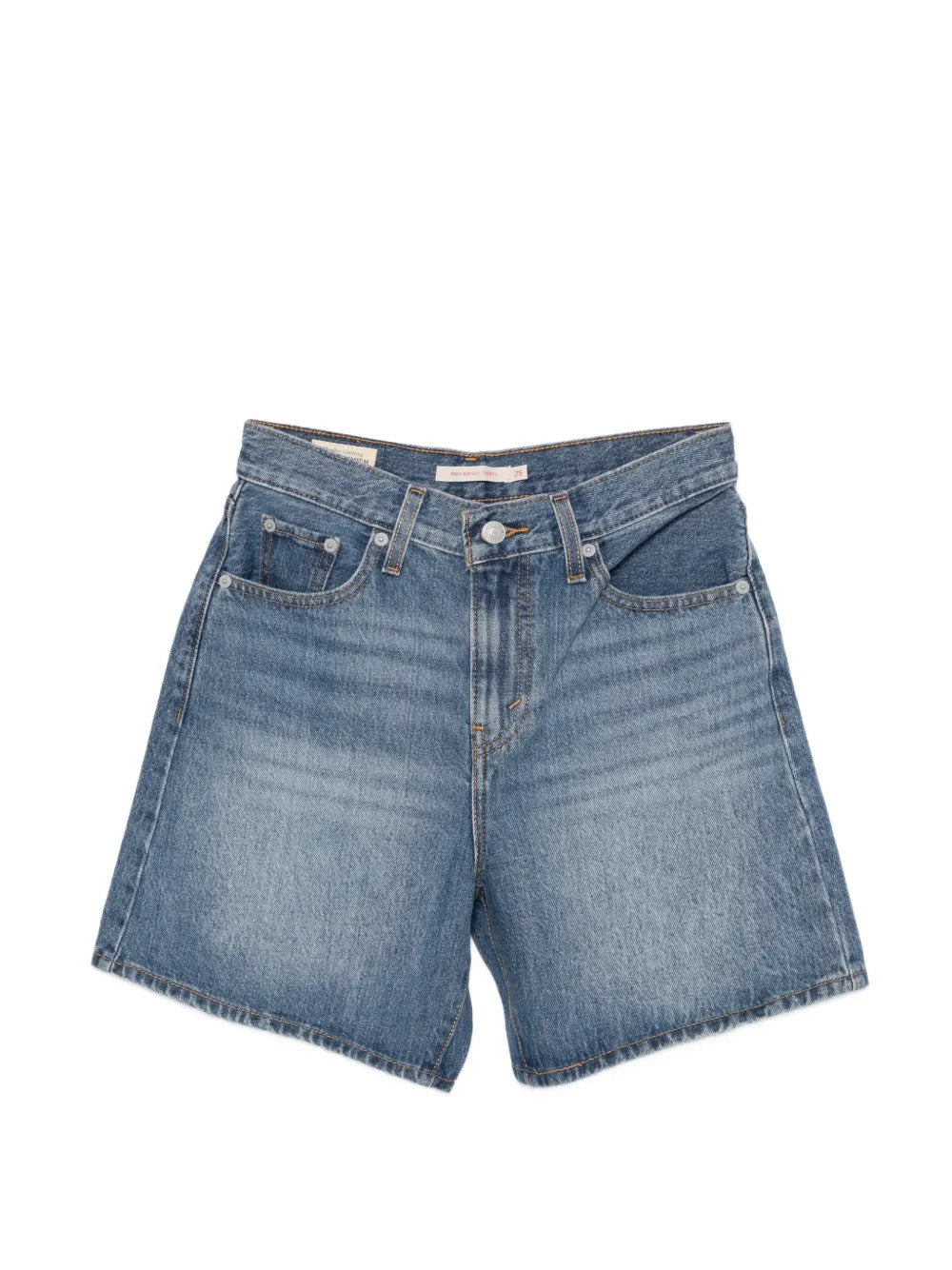 Shorts larghi a vita alta