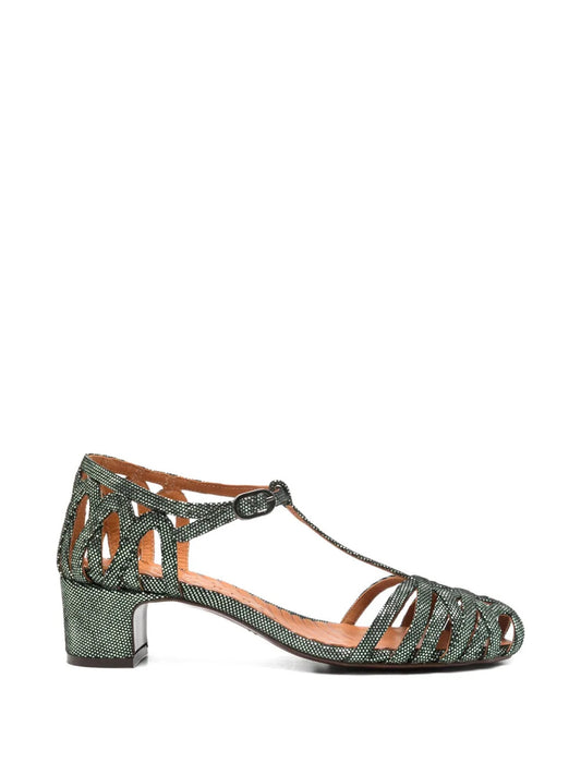 U-nenu cut-out heeled sandals