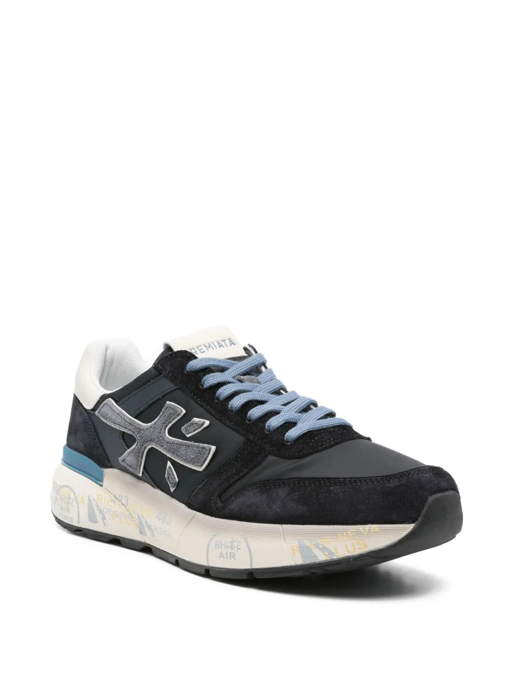 Sneakers in pelle scamosciata