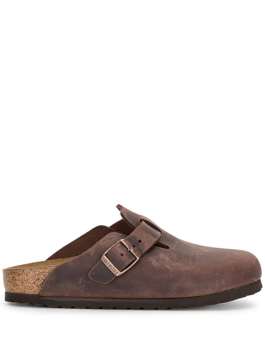 Sandali Boston in pelle