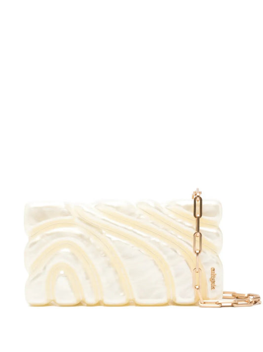 Aura chain-strap clutch