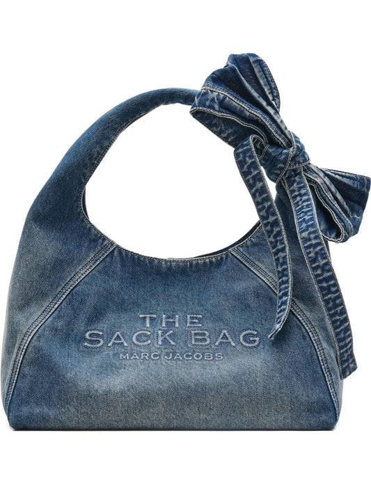 Borsa The Bow Denim Sack