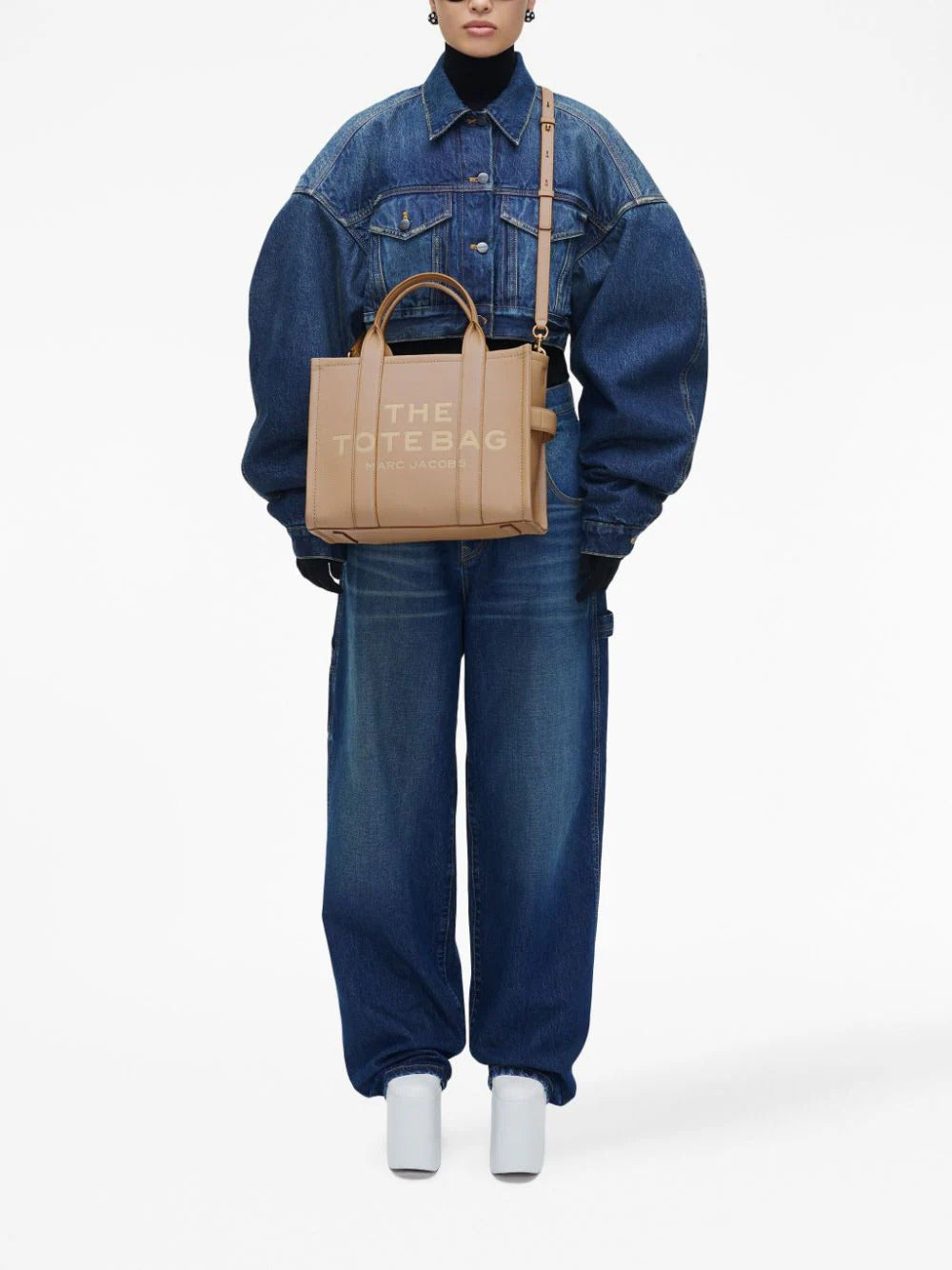 Borsa tote The Leather media