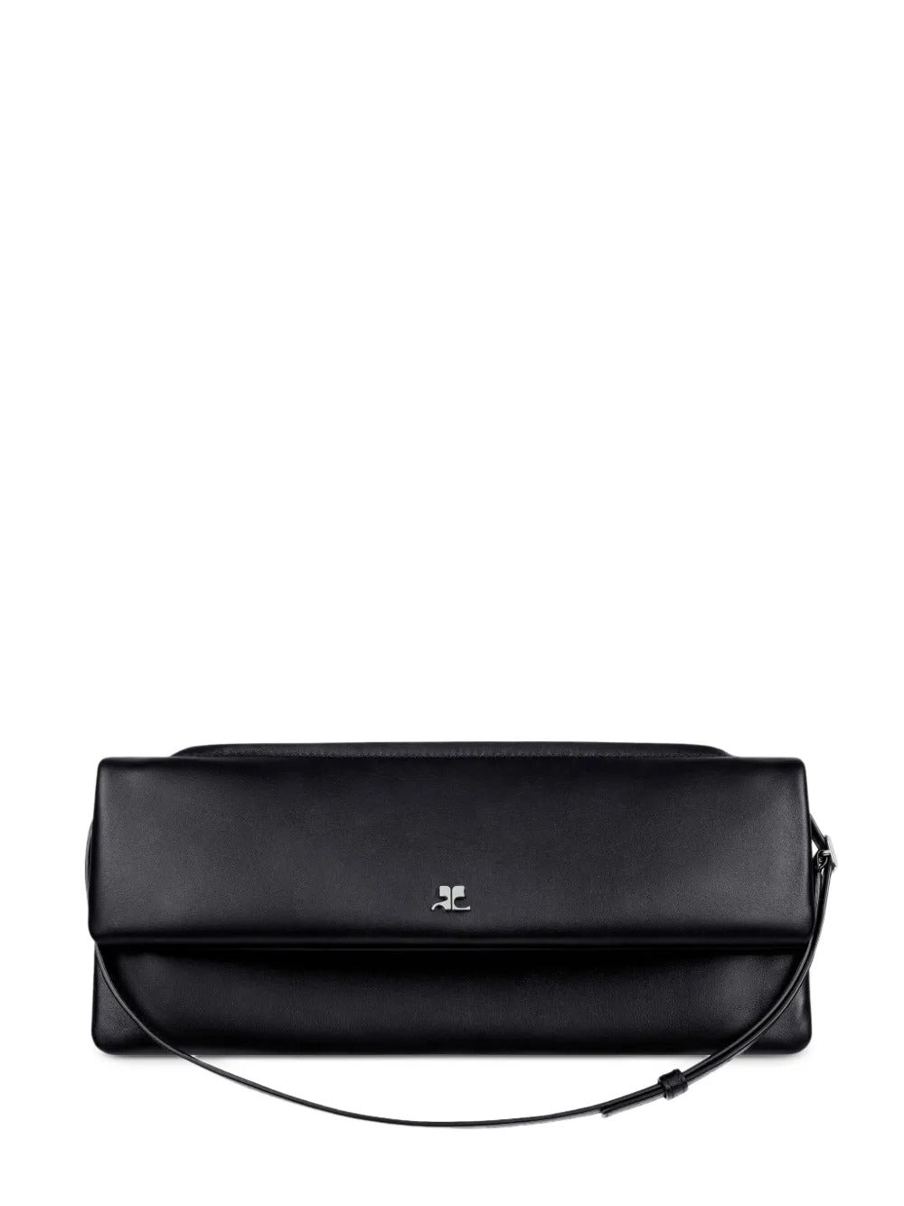 leather flap clutch