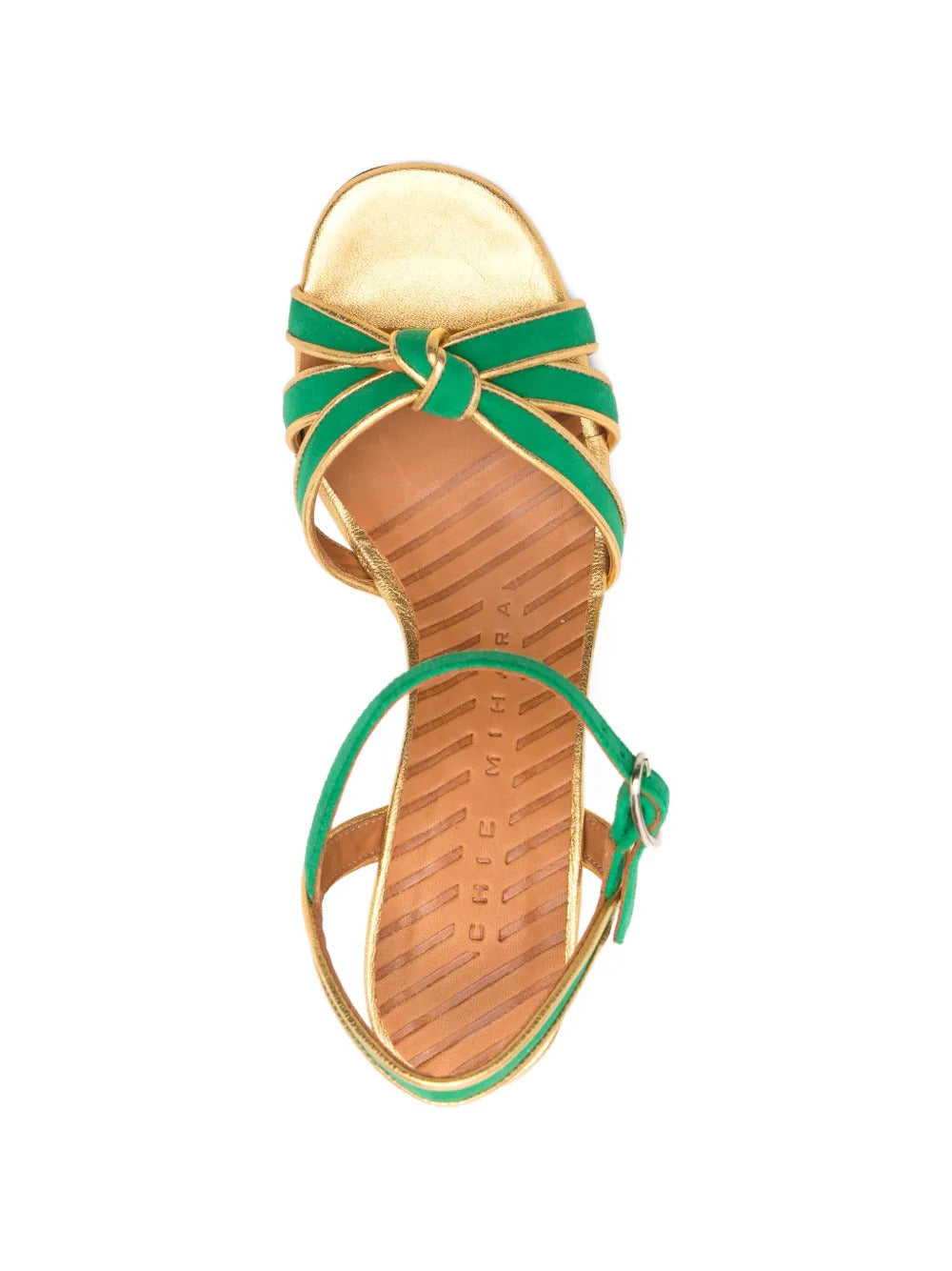 knot-detail sandals