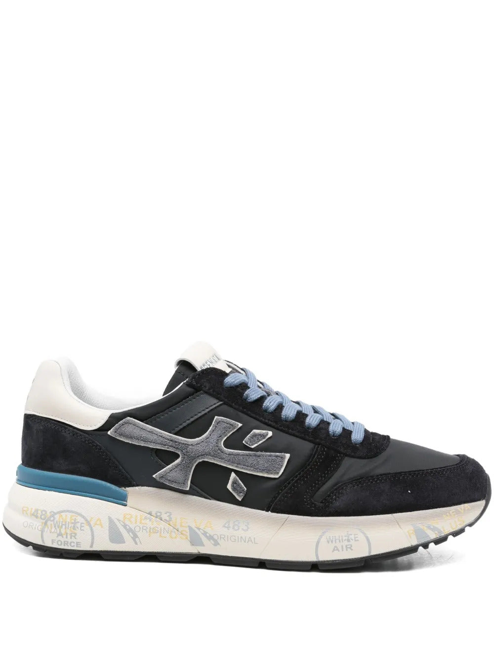 Sneakers in pelle scamosciata