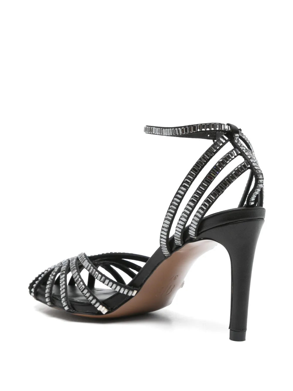 85mm crystal-embellished pumps