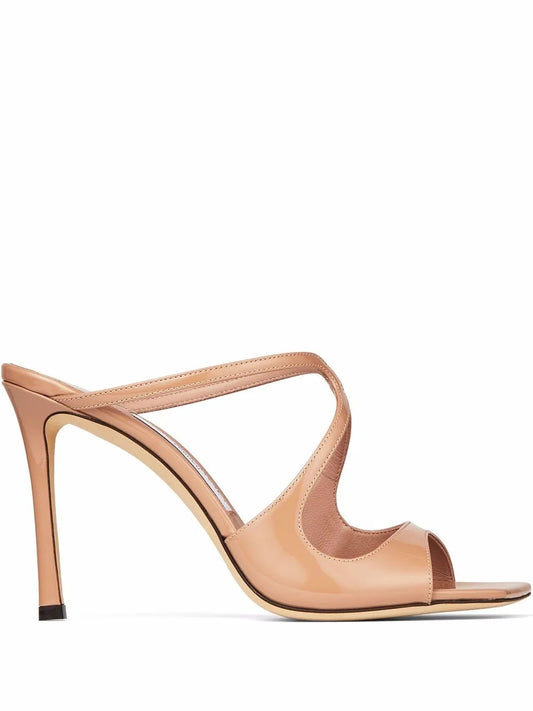 Mules Anise 95mm con dettagli cut-out