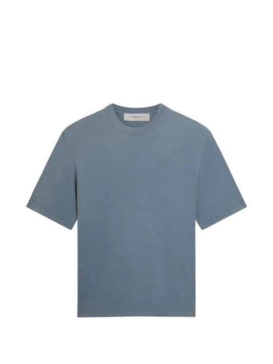 T-shirt con logo ricamato