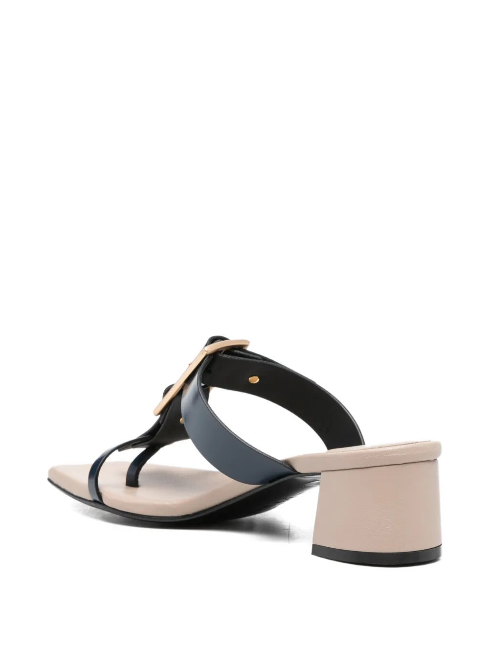 buckle leather sandals