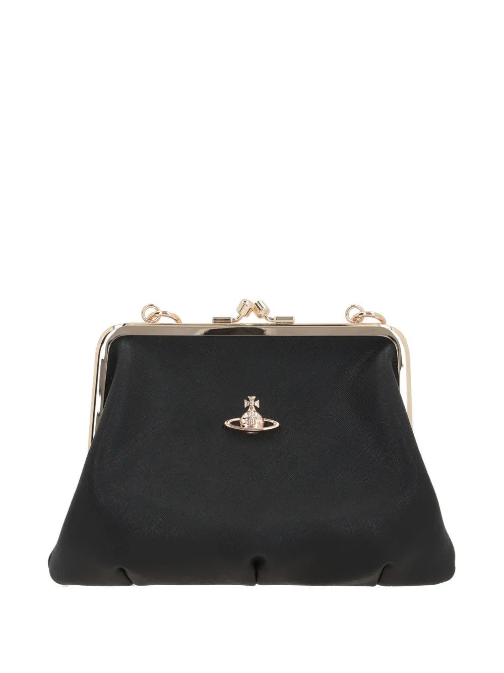 Borsa a spalla Granny con dettaglio Orb