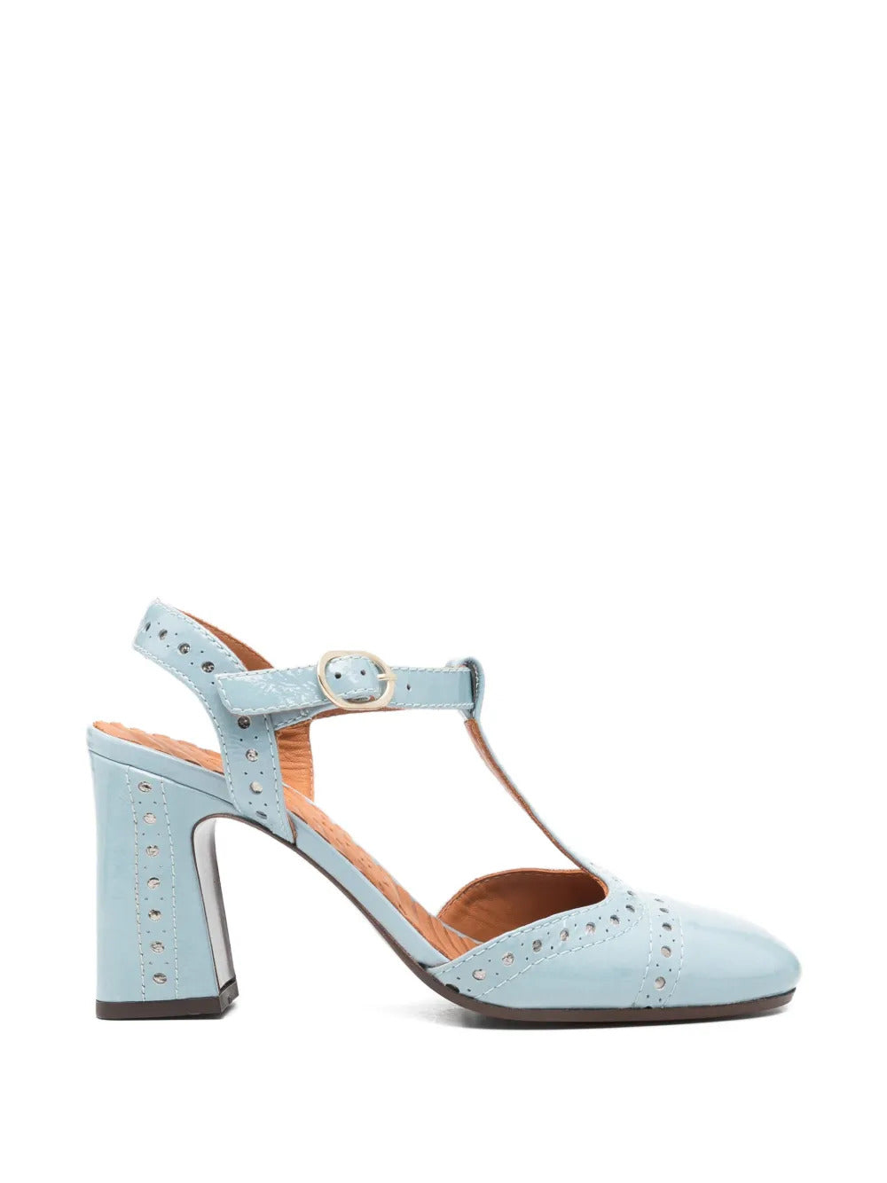 Mira cutout heeled pumps