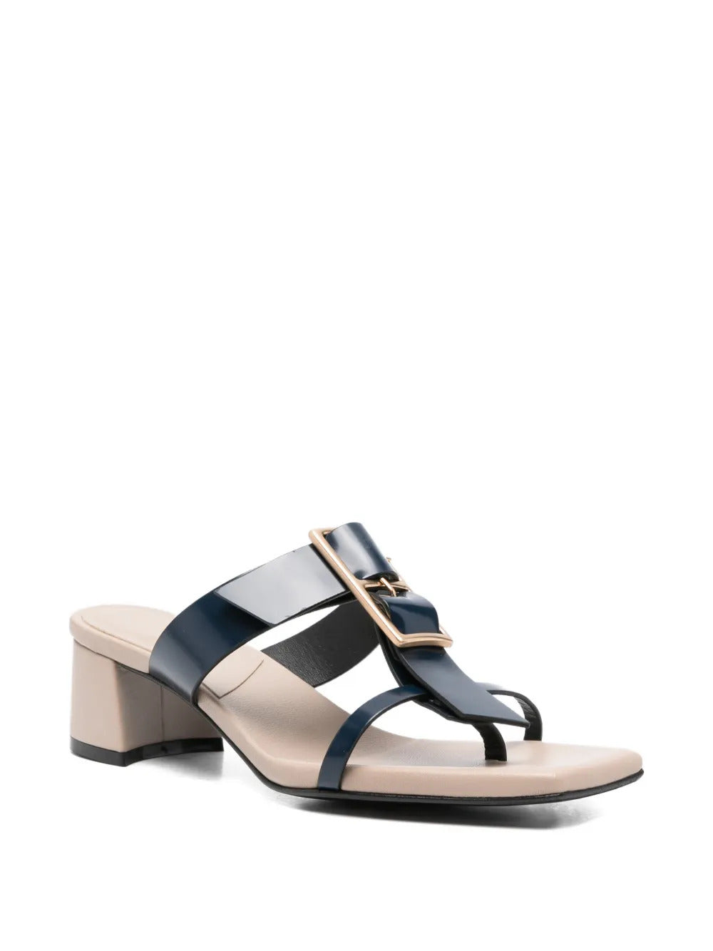 buckle leather sandals