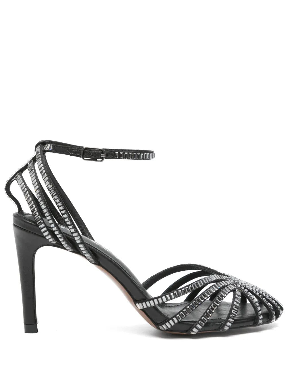 85mm crystal-embellished pumps