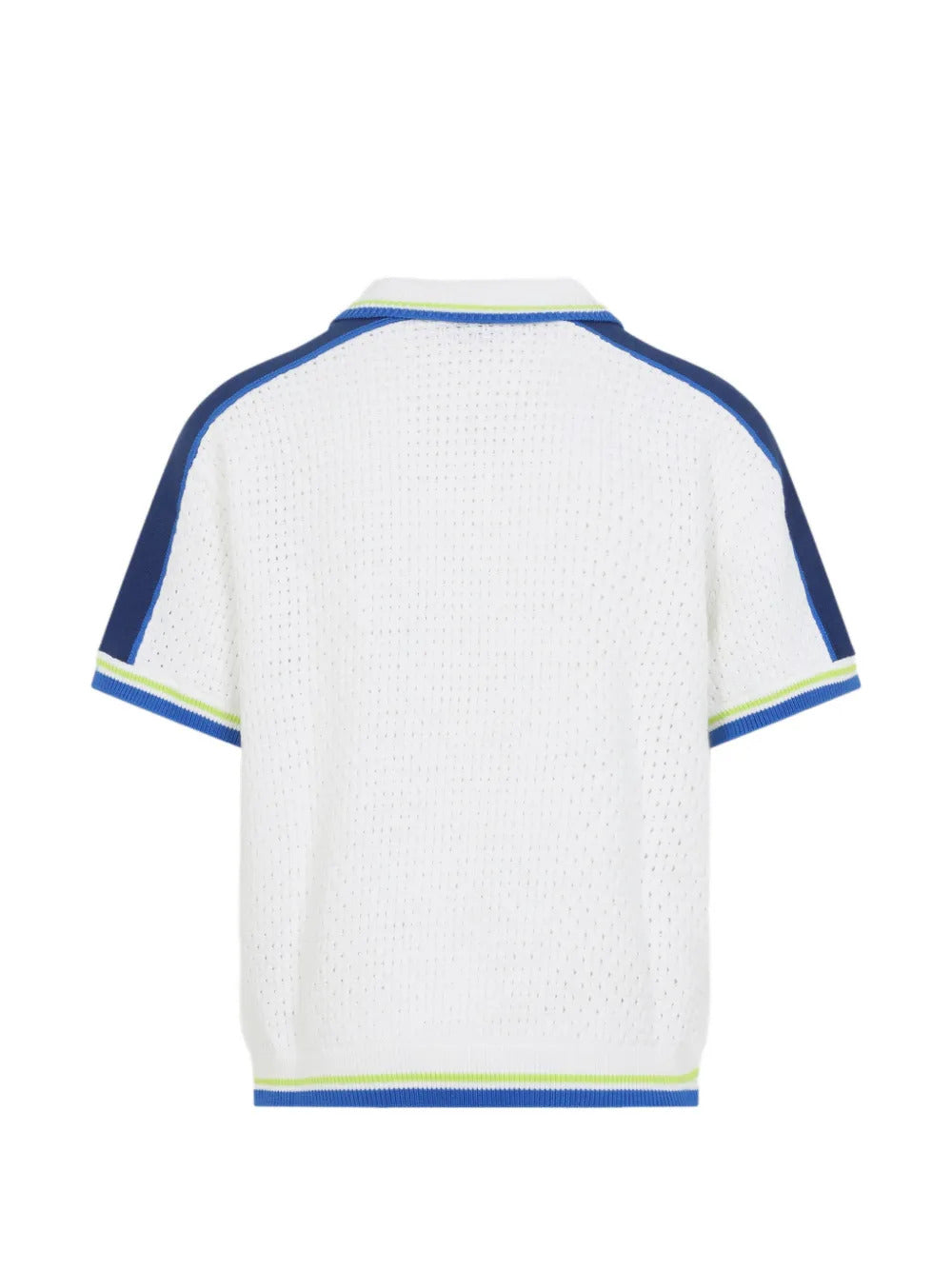 Camicia con logo ricamato