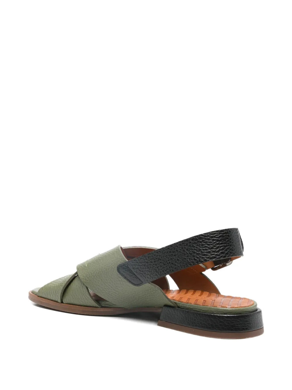 crisscross watata leather sandals