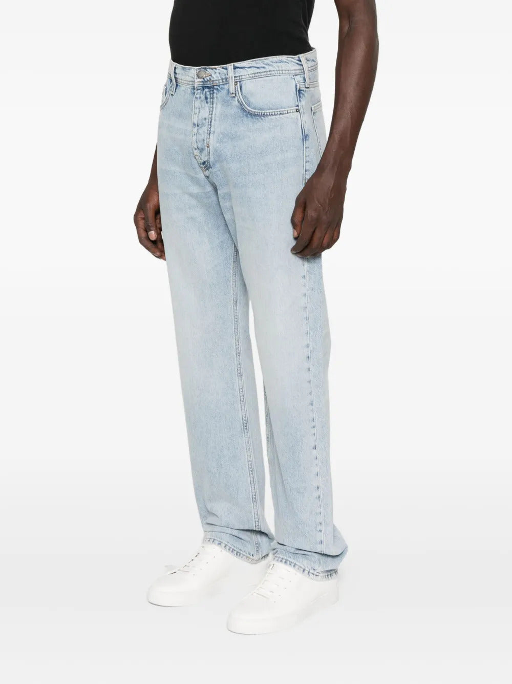 Jeans in cotone con cinque tasche
