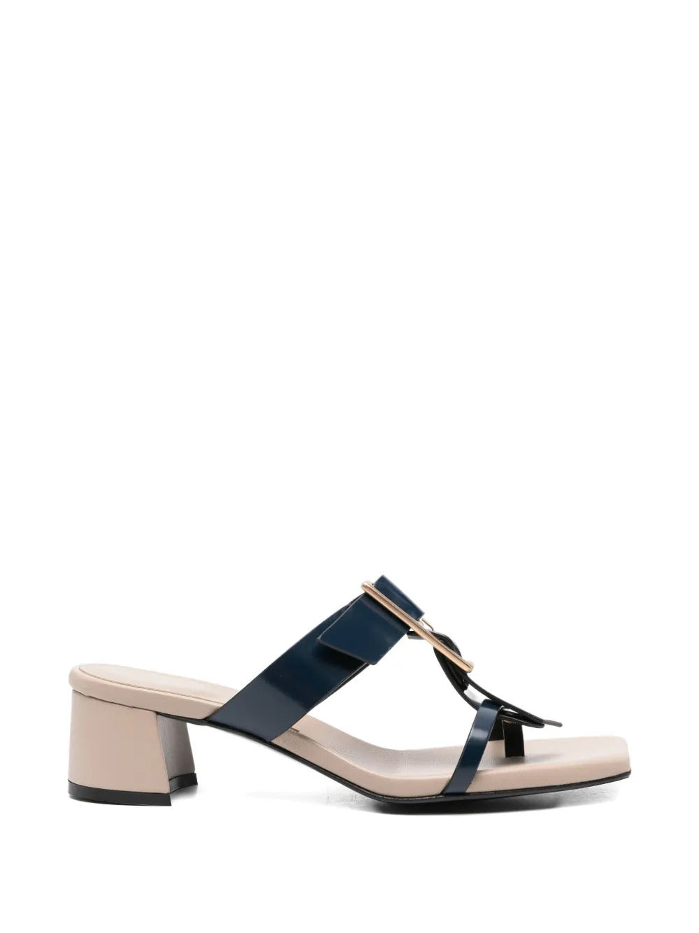buckle leather sandals