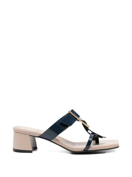 buckle leather sandals