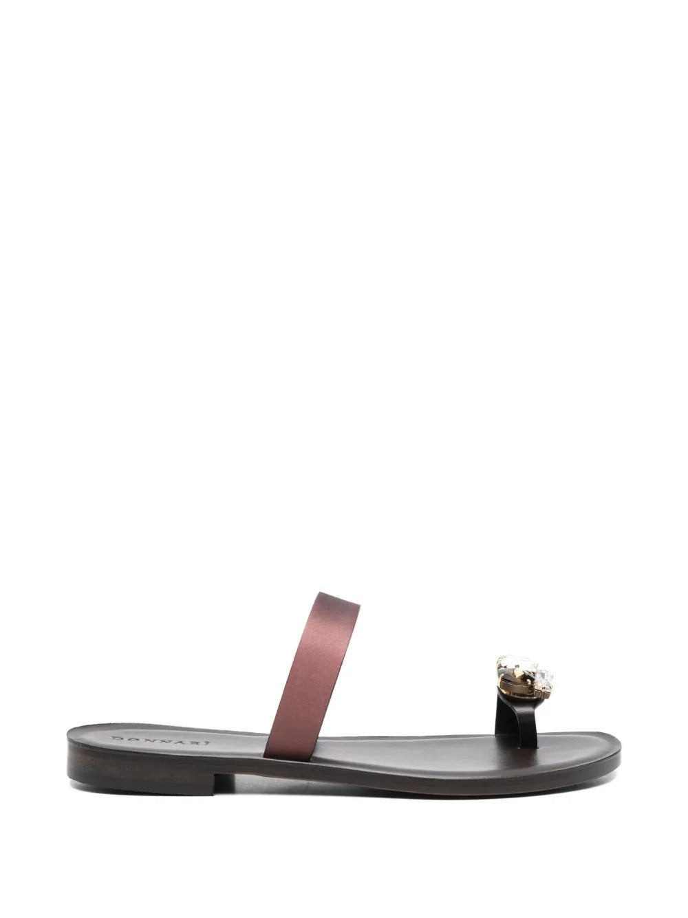 embellished leather sandals