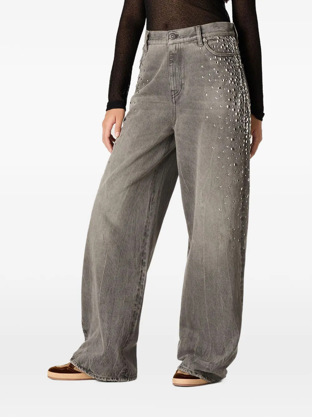 Jeans Melody con borchie