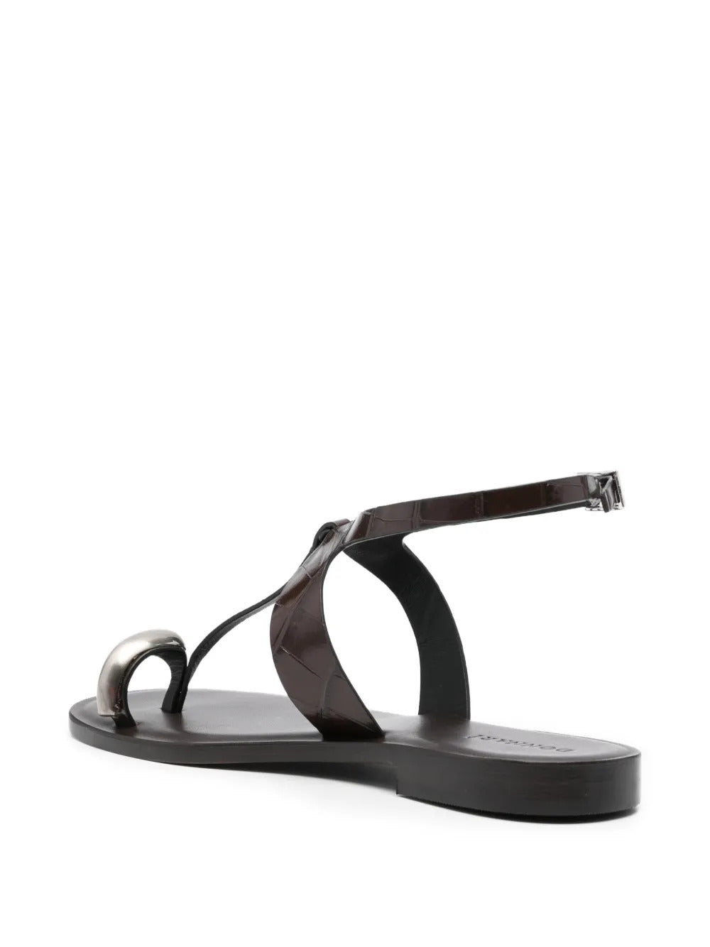 toe-ring T-strap sandals