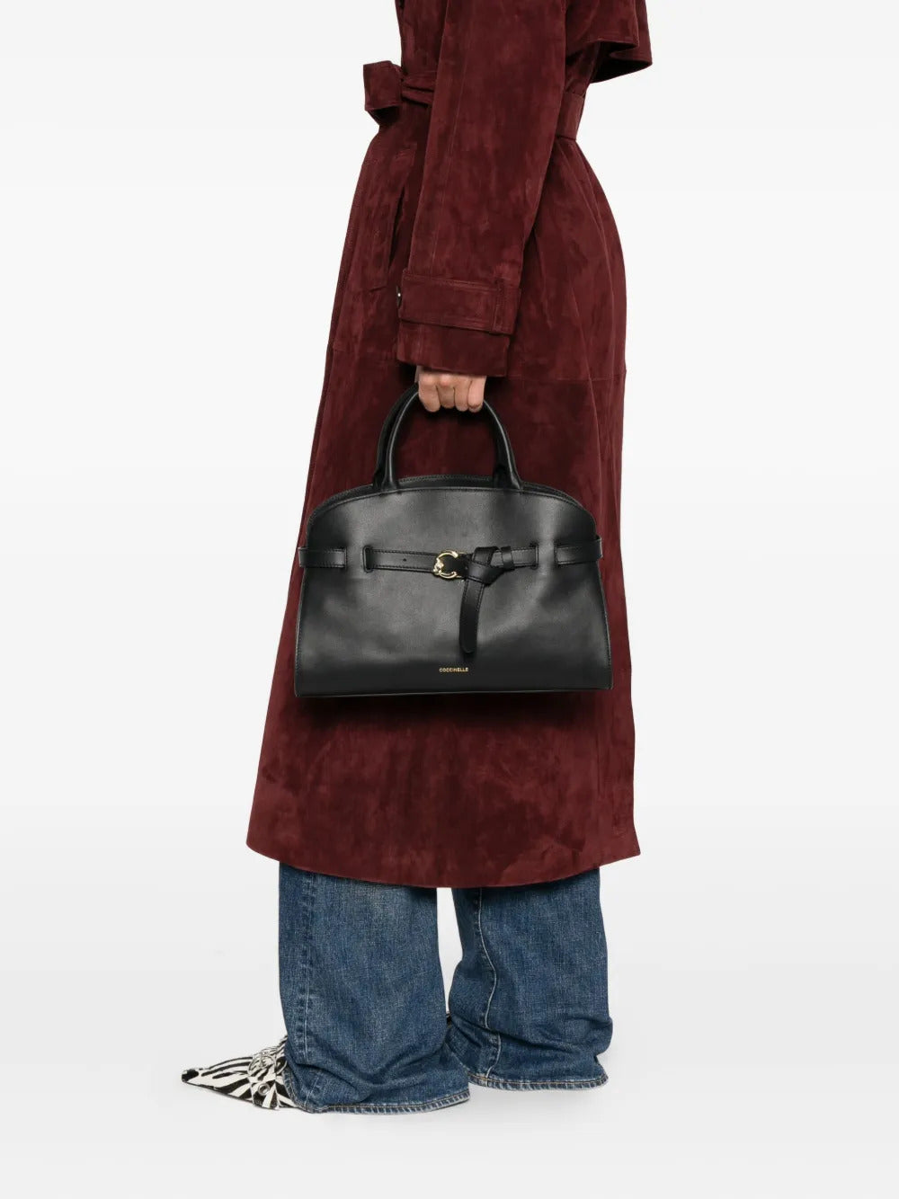 Borsa tote Sabine con fibbia